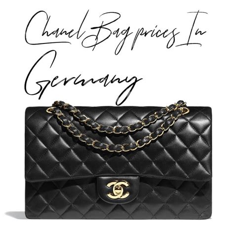 chanel bag germany price|Chanel bags 2022 price.